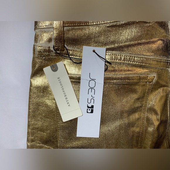 Anthropologie Gold High Rise Jeans - Picture 5 of 15